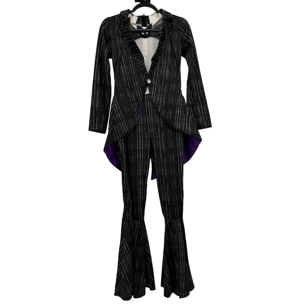Disney Jack Skellington Costume Child XL Nightmare Before Christmas Pinstripe